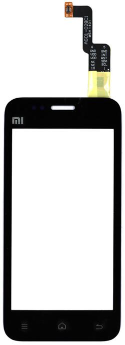 Тачскрін (Сенсорное стекло) для смартфона Xiaomi Mi-1 чорний
