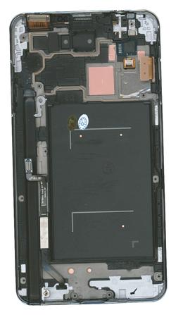 Матрица с тачскрином (модуль) для Samsung Galaxy Note 3 SM-N9000 белый с рамкой
