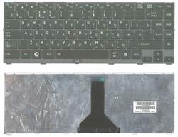 Клавіатура для ноутбука Toshiba Tecra (R845, R840, R940, R945) Black, (Серый фрейм) RU