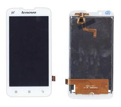 Матриця с тачскрином (модуль) для Lenovo IdeaPhone A328 білий