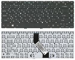 Клавіатура для ноутбука Acer Aspire V5-431, V5-431G, V5-431P, V5-431PG, V5-471, V5-471G, V5-471P з підсвіткою (Light), Чорний, (Без фрейму) RU