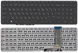 Клавіатура для ноутбука HP Envy (15-J000) Чорний, (Без фрейму) Русский (горизонтальний ентер)