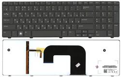 Клавіатура для ноутбука Dell Vostro (3700) Black, Light, RU