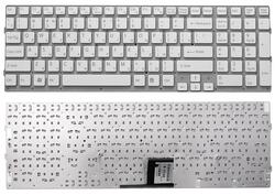 Клавіатура для ноутбука Sony Vaio (VPC-EС) Білий, (Без фрейму) RU