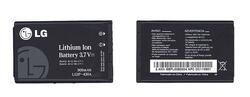 Оригинальная аккумуляторная батарея для смартфона LG LGIP-430A KP108, KM330 3.7V Silver 900mAh 3.33Wh