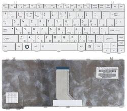 Клавіатура Toshiba Satellite Satellite A600, T130, T135, U400, U405, U500, U505, Portege M800, M900, White, RU