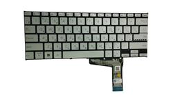 Клавиатура для ноутбука Asus X1402, X1403 Series, Silver, RU