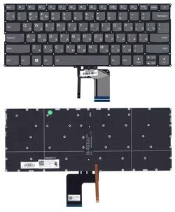 Клавіатура для ноутбука Lenovo Yoga (720-13ISK) Черный з підсвіткою (Light) (Без фрейма) RU