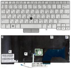 Клавіатура для ноутбука HP Elitebook (2740P) з покажчиком (Point Stick), Срібний gray, RU