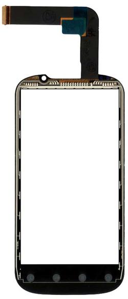 Тачскрін (Сенсорне скло) для смартфона HTC Amaze G22 чорний