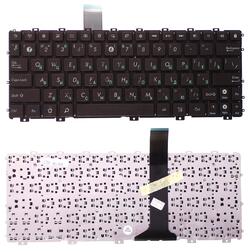 Клавиатура для ноутбука Asus EEE PC 1011, 1015, 1016, 1018, 1025, X101 Brown, (No Frame) RU