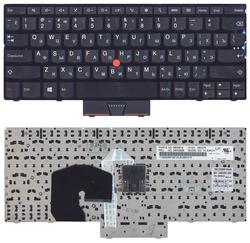 Клавіатура для ноутбука Lenovo ThinkPad Twist (230U, S230, S230I) з указівником (Point Stick) Black, Черный фрейм, RU