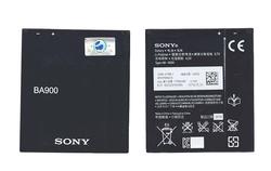 Акумуляторна батарея для смартфона Sony BA900 Xperia J (ST26i) 3.7В Черный 1700мАч 6.3Вт
